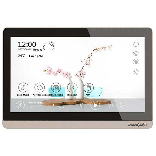 Amplificator DM858 Hi-Fi Stereo 4x20W Cu Ecran 7inch Pentru Living / Bucatarie / Birou