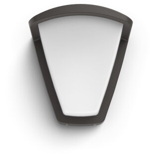 Aplica pentru exterior Kiskadee, 1xE27, max 42W, IP44, 140x197x212mm, Antracit
