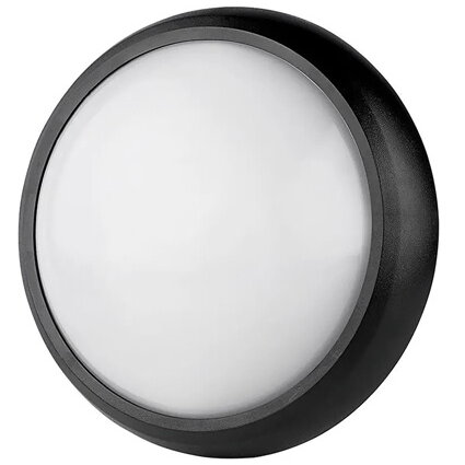 APLICA ROTUNDA LED 12W IP54 3000K ALB CALD