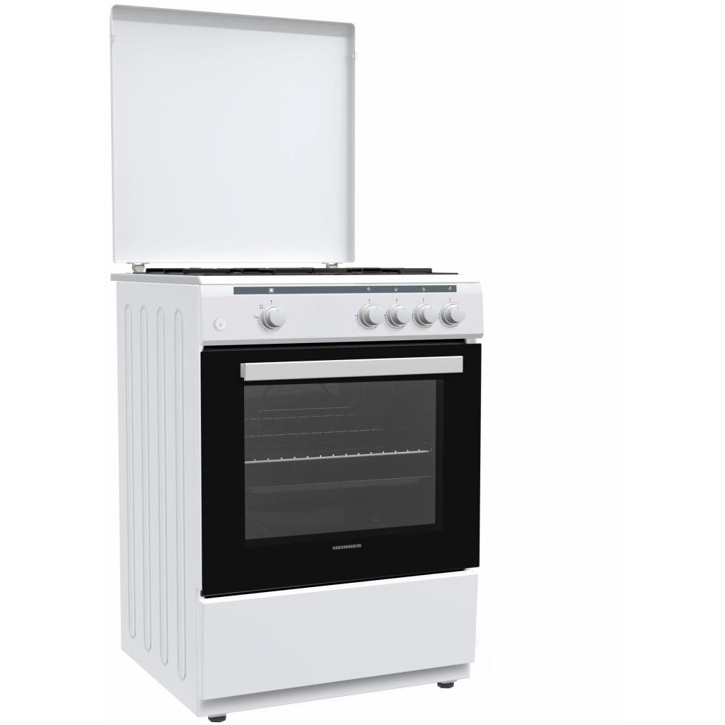 Aragaz HFSC-V60WH 4 arzatoare Grill White