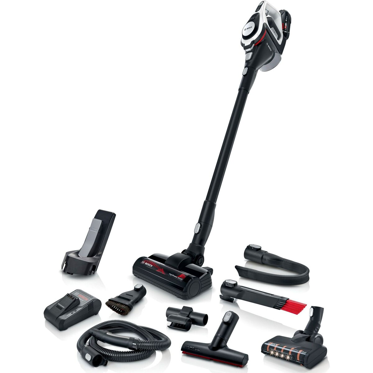 Aspirator series | 8 cordless vacuum cleaner Unlimited Gen2 BSS825ALL, stick vacuum cleaner (black/white)