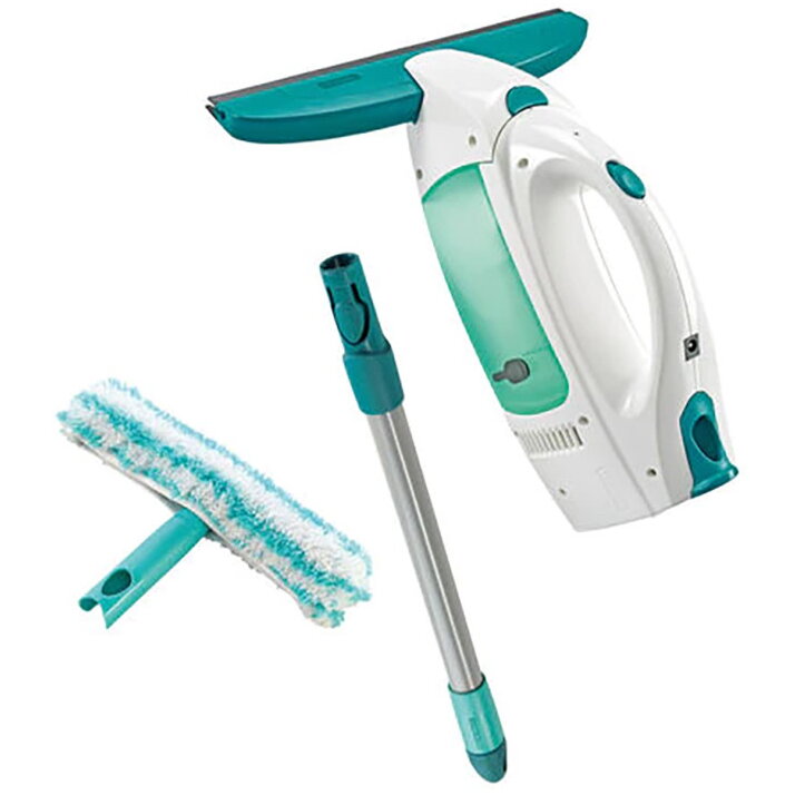 Aspirator Leifheit de geamuri, geam Dry &amp; Clean, Autonomie 35 Min, Alb, 0.1L