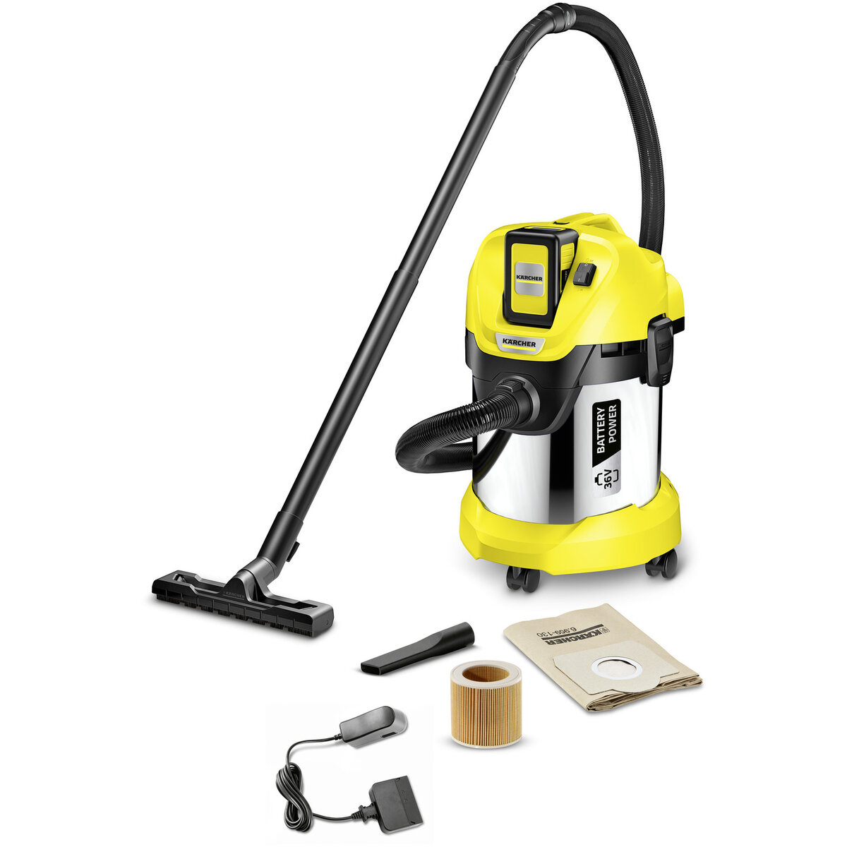 Aspirator multifunctional WD 3 Battery Premium Set