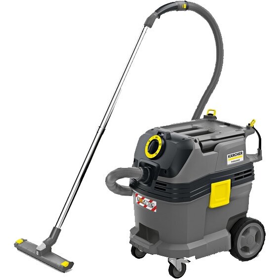 Aspirator NT 30/1 Tact l umed-uscat, 1380 W, 254 mbar, 30 l, comutator curatare filtru