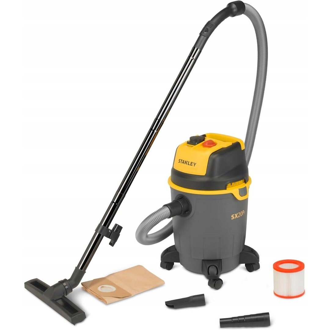 Aspirator Stanley SXVC20PTE Industrial Cleaner Black, Yellow 1200 W