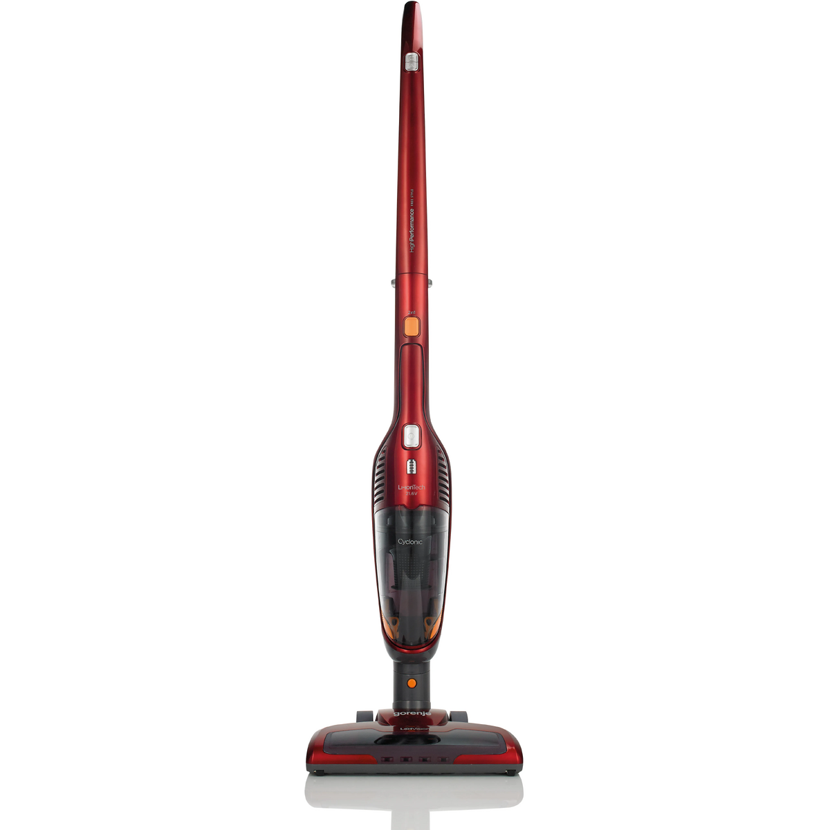 Aspirator vertical 2 in 1 SVC216FR 0.6 Litri 21.6V Rosu