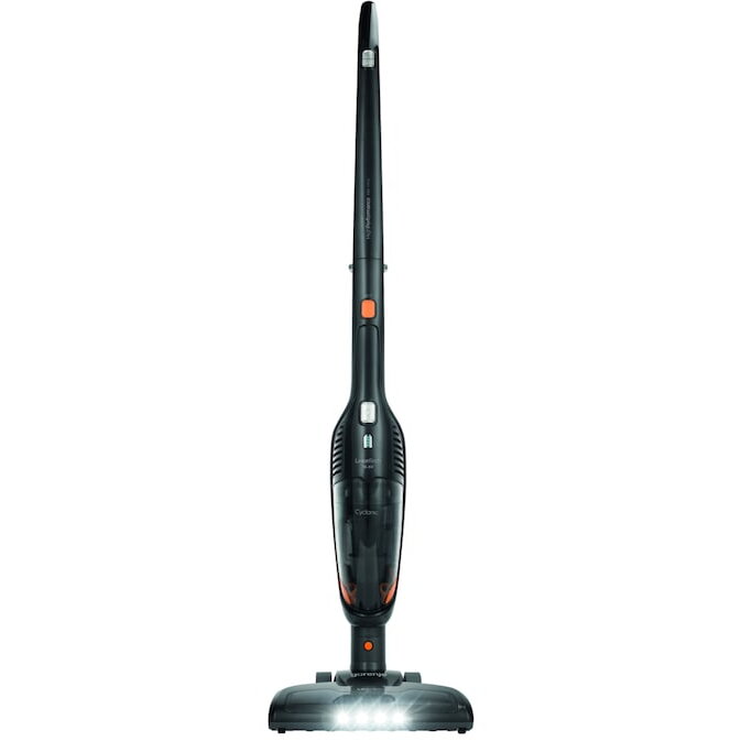 Aspirator vertical, Gorenje, 95W, recipient pentru praf 0,6 litri, Negru