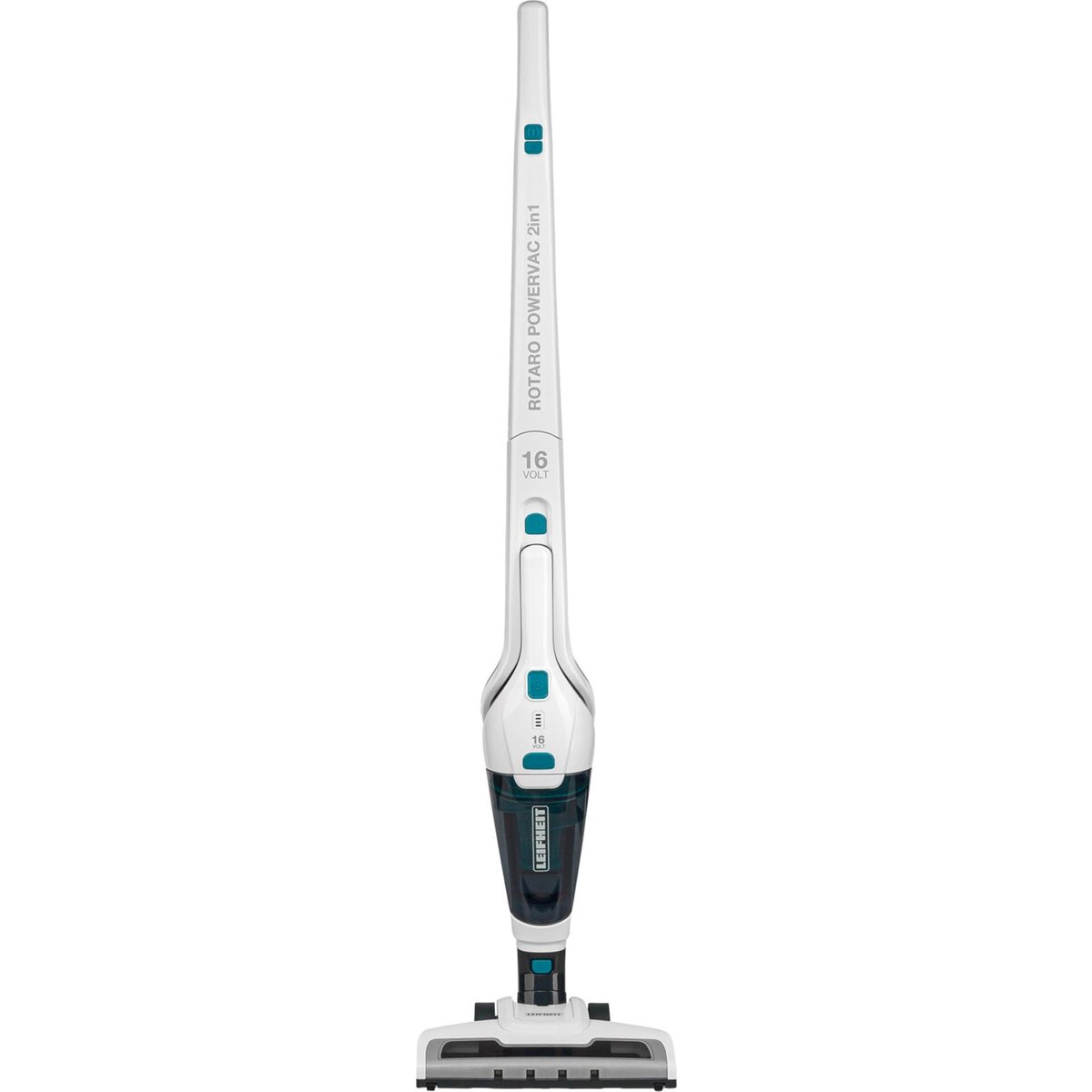 Aspirator Vertical Rotaro PowerVac 2in1, 85W, 16V, Alb, 0.250L