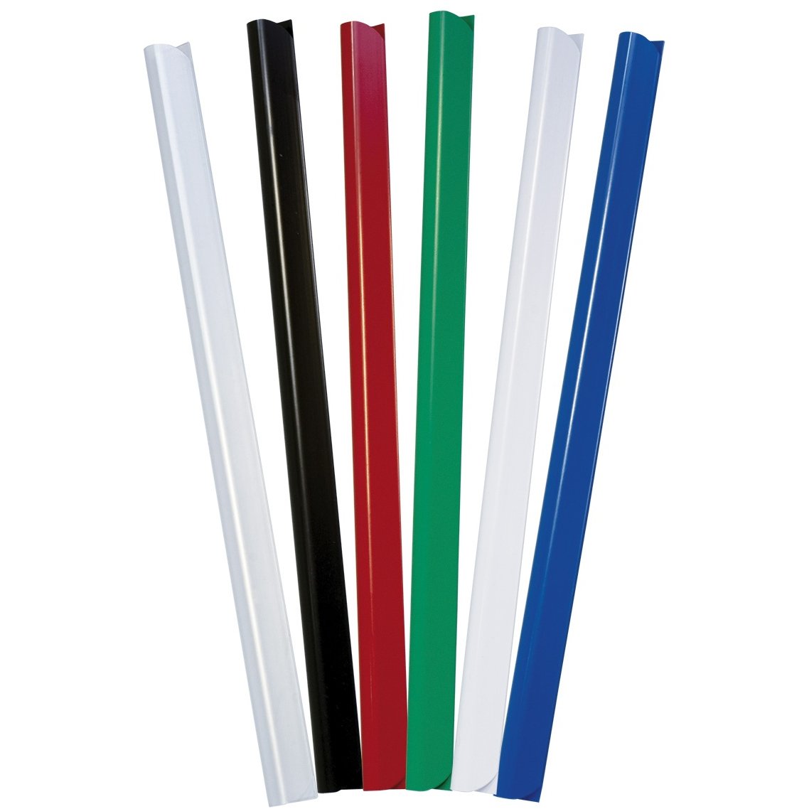 Bagheta A4 de legat documente, 10 mm, 10/set, DONAU - alb