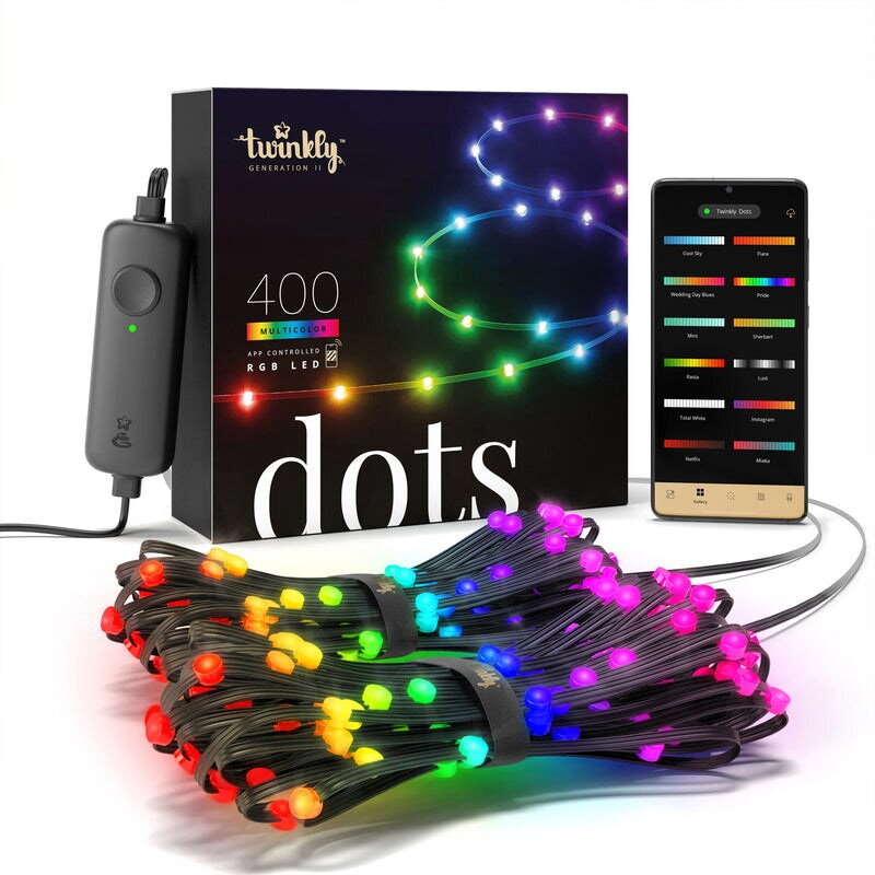 Bandă LED RGB DOTS 400xLED 20m IP44 WiFi TWD400STP-BEU