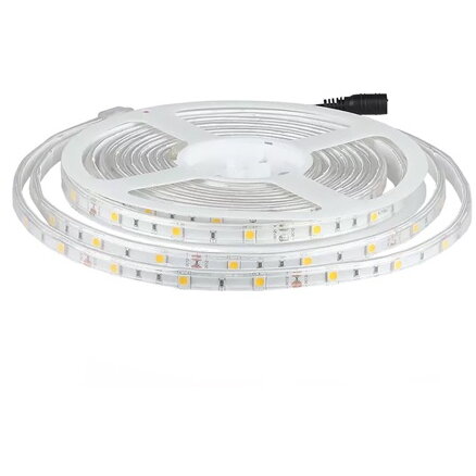 Banda LED 2145 SMD5050 30LED/M 3000K IP65 5m Alb cald