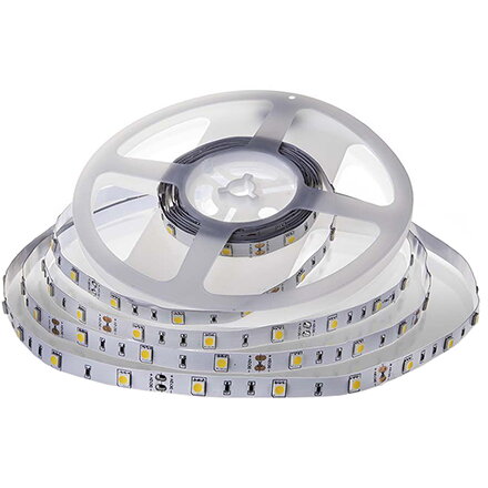 Banda LED SMD5050 30LED/M 6400K IP20 5M Alb Rece