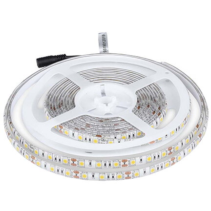 Banda LED SMD5050 60LED/M 3000K IP65 5M Alb Cald
