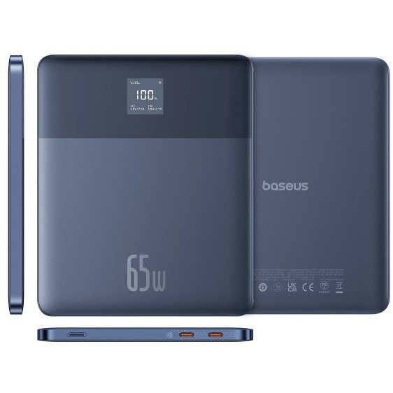 Acumulator Extern Blade2 12000mAh 65W USB-C Albastru