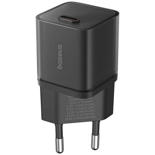 Incarcator Retea GaN5S Quick Charge 30W 1 x USB Type-C Negru