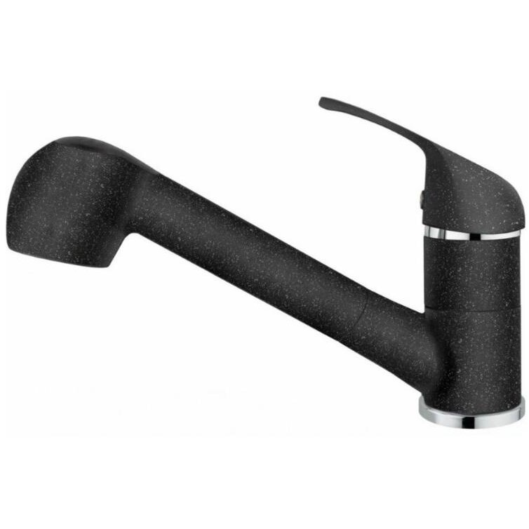 Baterie bucatarie Fido Granit 090920138 negru punctat