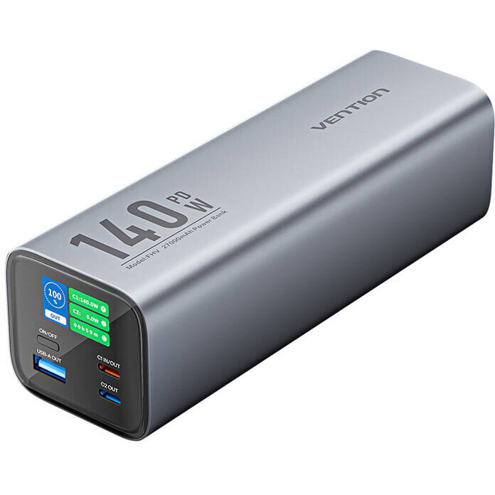 Baterie Externa LED Display 27000mAh 140W FHVH0 (Gray)