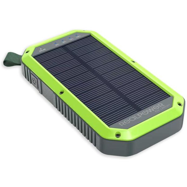 Baterie Externa PB-10000 Solar Negru 10.000mAh