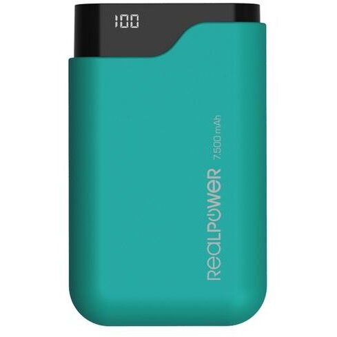 Baterie Externa PB-7500C Verde 7.500mAh