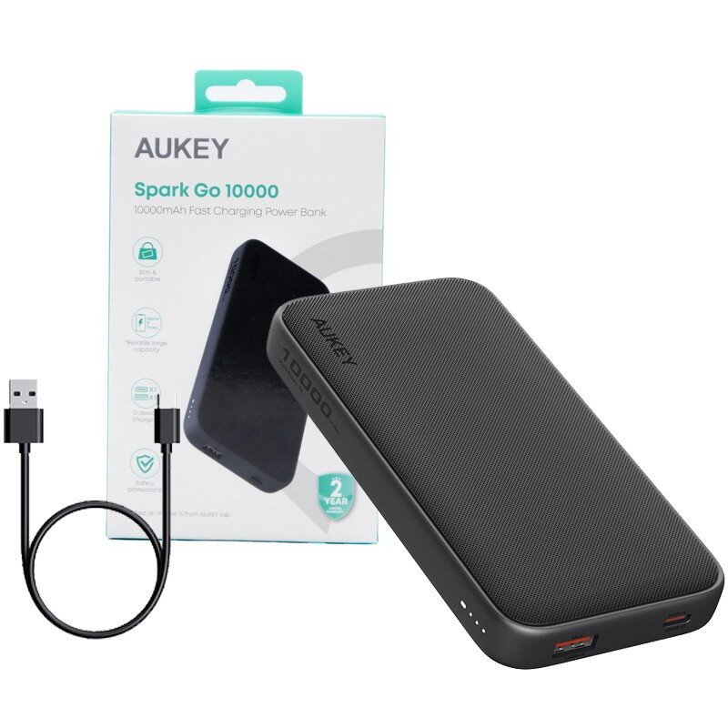 Baterie Externa 10000mAh USB-C 15W PB-Y46  Negru