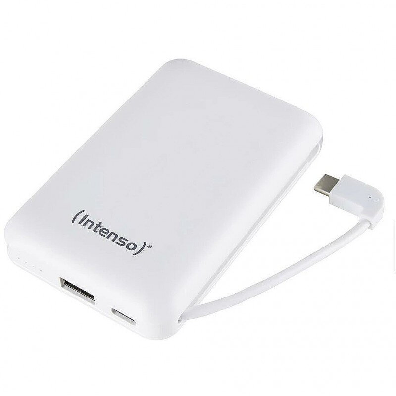 Baterie externa XC10000, 10000 mAh, 1x USB, 1x USB-C, 3A, White