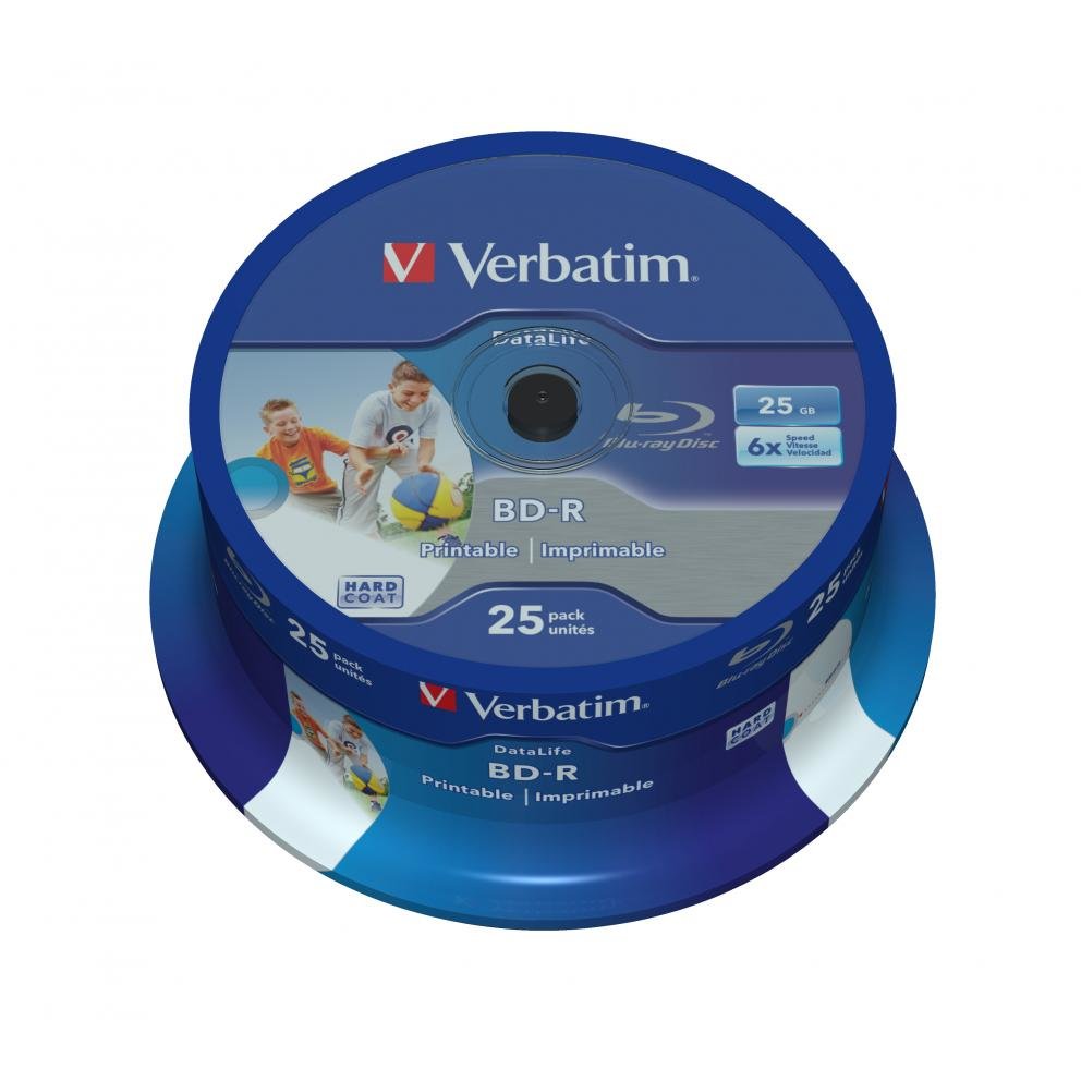 Mediu optic BD-R SL Datalife 6X 25GB 25 bucati