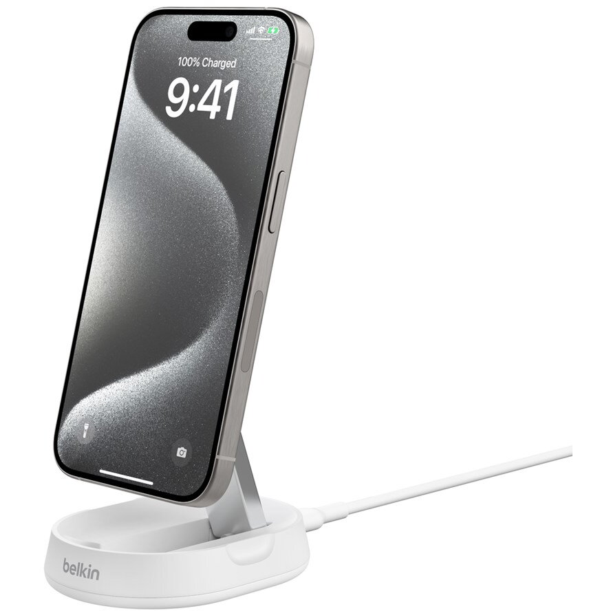 Belkin BoostCharge Pro Smartphone White AC Wireless charging Fast charging Indoor