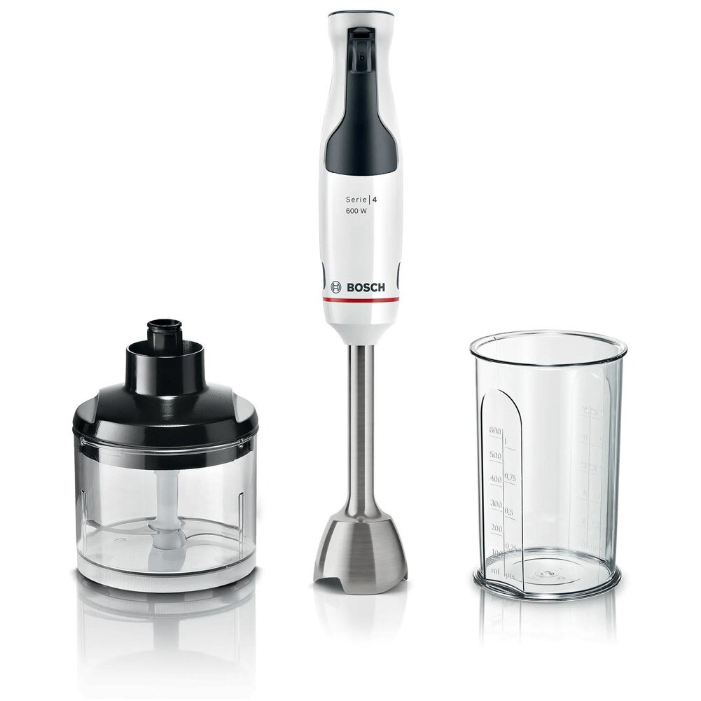 Blender Manual MSM4W220 Vertical 600W 0.6l Viteza Variabila Alb-Negru