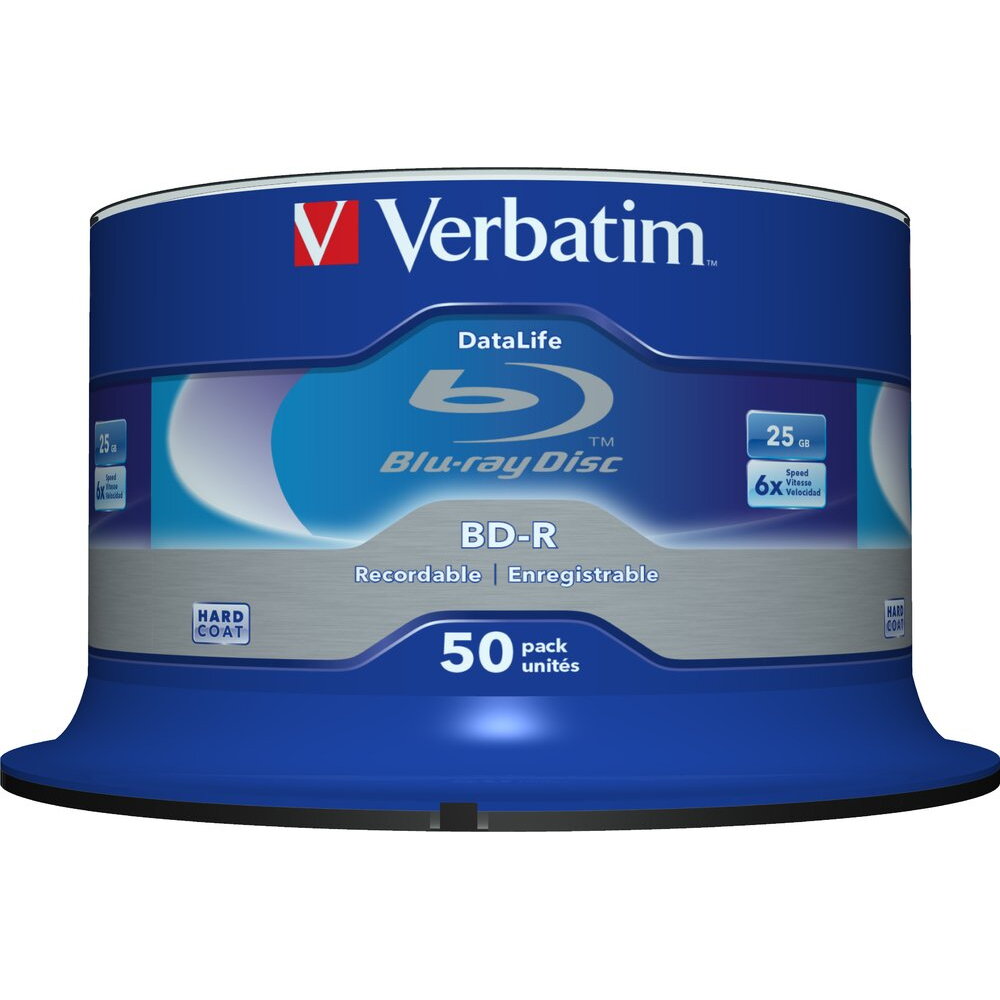 Mediu optic BD-R 6x 25GB DataLife Blu-ray 50pcs Roll
