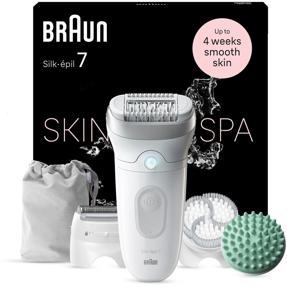 Braun Silk-épil SE7-081 Epilator, White