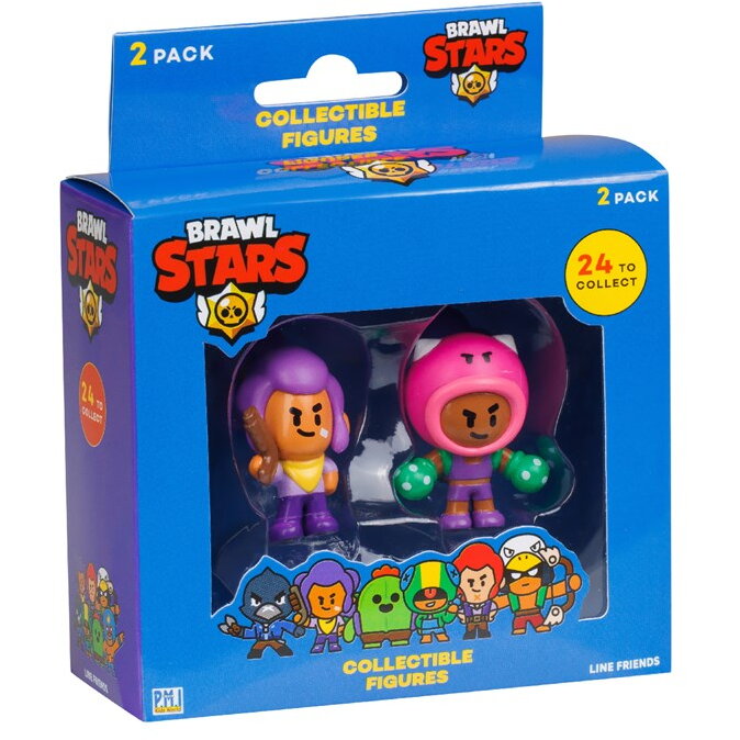 BRAWL STARS S1 FIGURES - 2 PACK VER.B