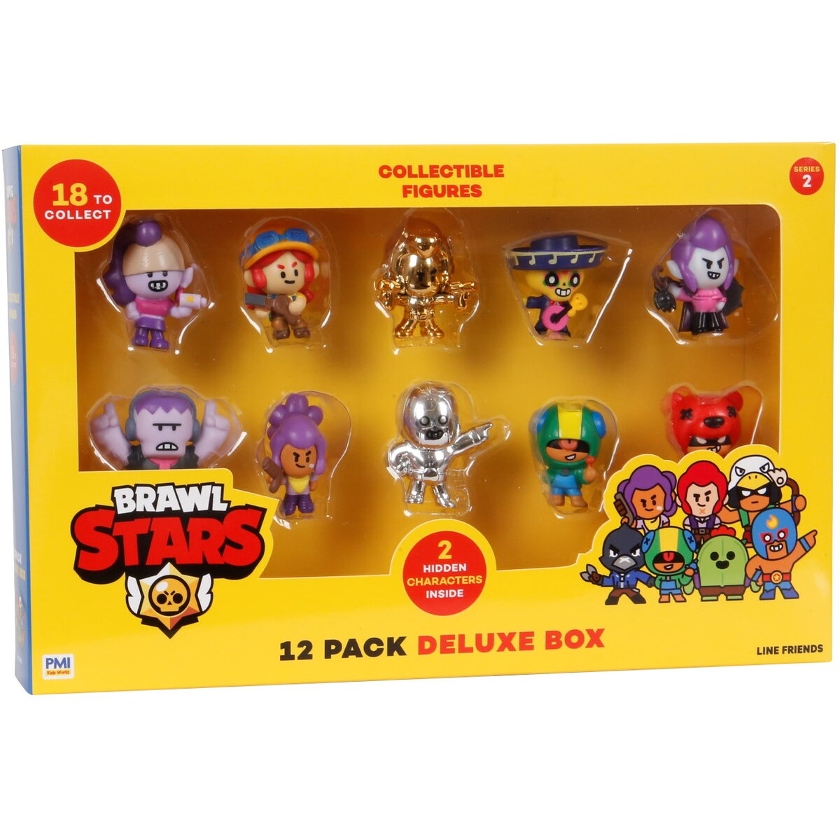 BRAWL STARS S2 FIGURES -12 PACK DELUXE BOX