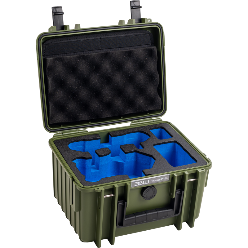 BW Outdoor Cases Type 2000 for DJI Mini 4 Pro / Bronze Green