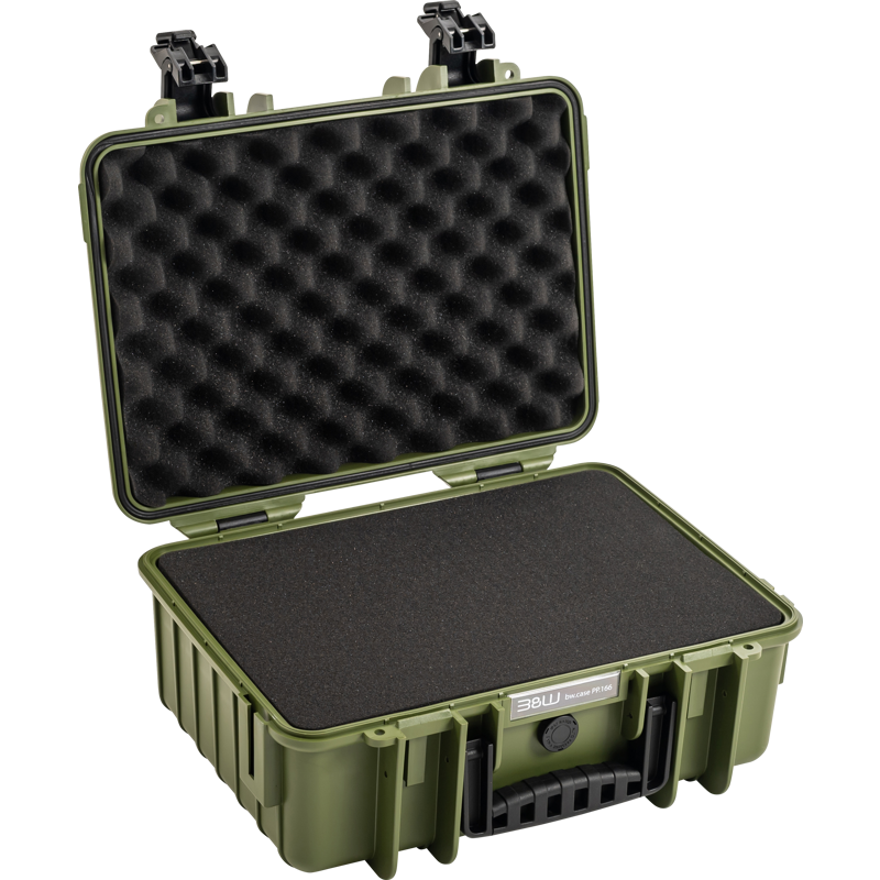BW Outdoor Cases Type 4000 / Bronze green (pre-cut foam)