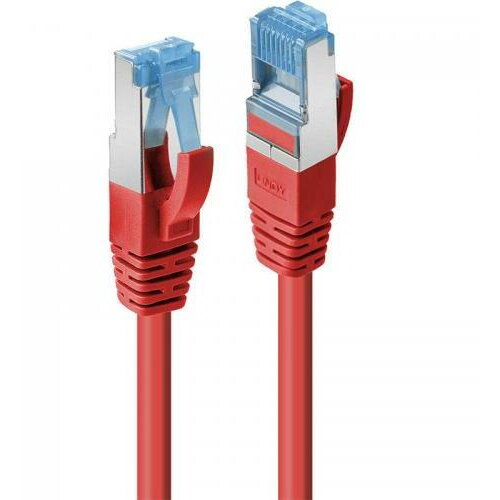 Patchcord S/FTP Cat 6A 1m Red