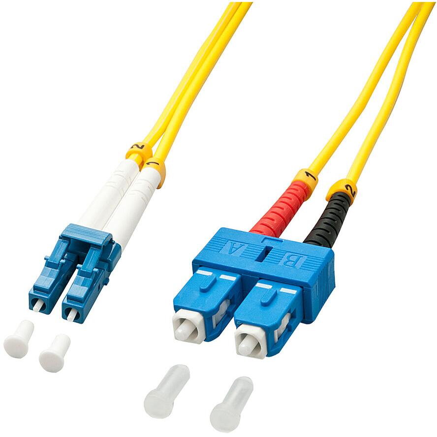 Cablu Fibra Optica LWL-Duplex LC/SC OM4 15m  50/125æm Multimode