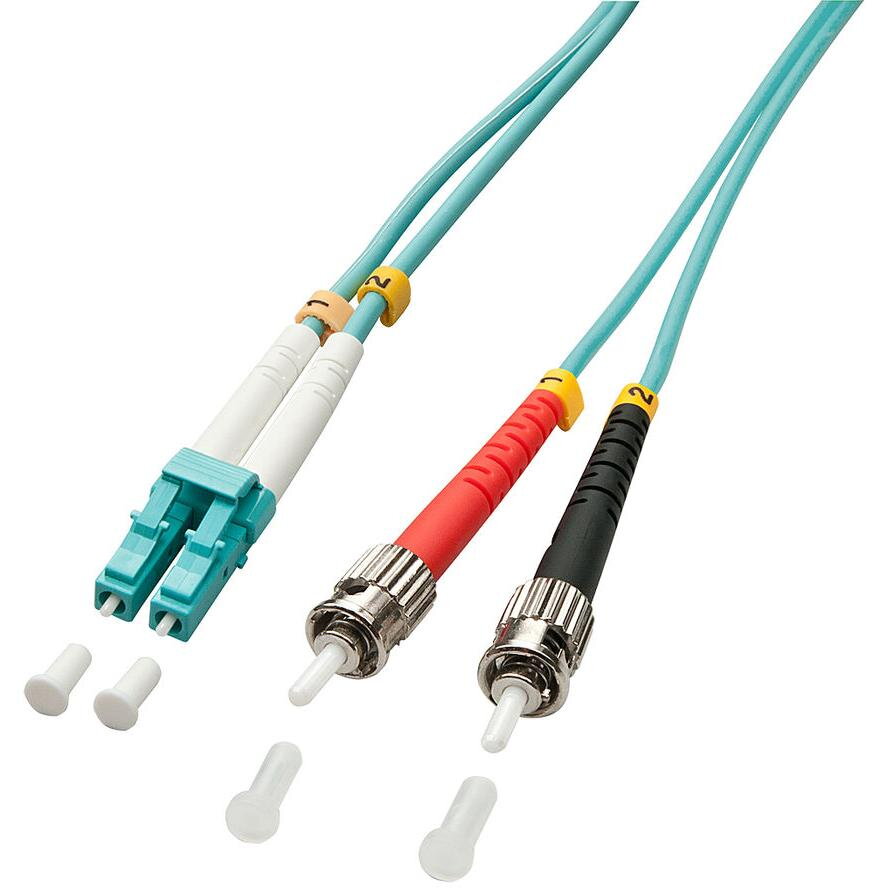 Cablu Fibra Optica LWL-Duplex LC/ST OM3 10m  50/125æm Multimode