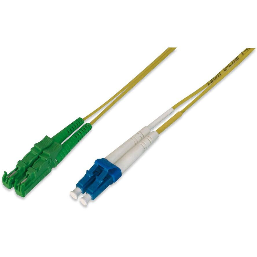 Cablu Fibra Optica LWL Patchcable E2000 -> LC 3.00m Singlemode Duplex