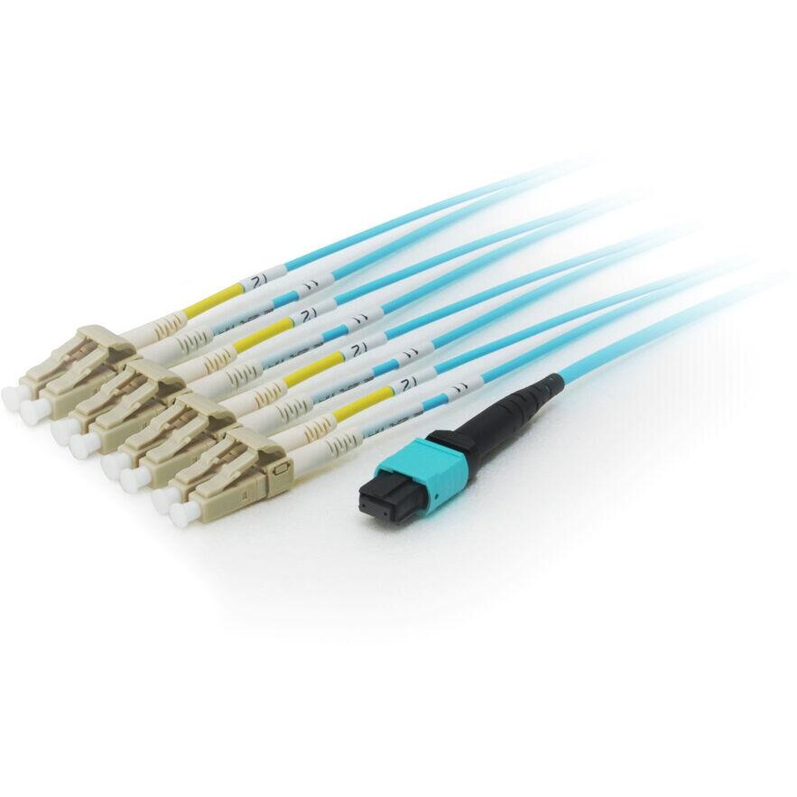 Cablu Fibra Optica MTP/LC Trunk Fiber Patch Cord OM4 M/M 15.00m Polietilena