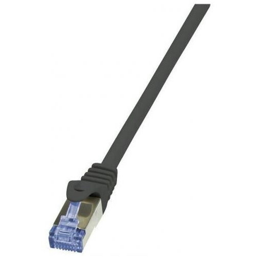 Cablu retea CAT6a Patch Cable S/FTP 2 m LSZH Black