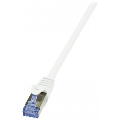 Cablu retea CAT6a Patch Cable S/FTP 7.5 m LSZH White