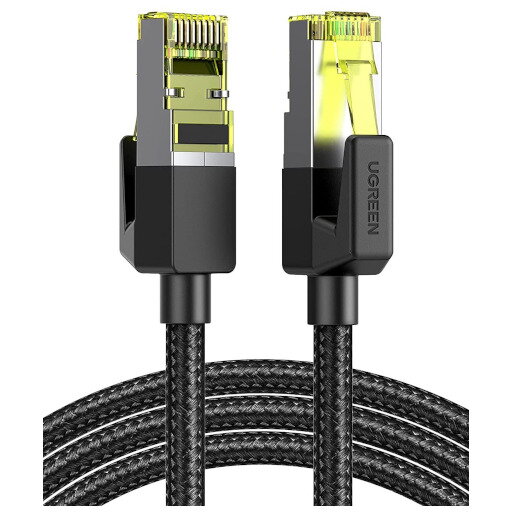 Patch Cord UTP Ugreen Cat7 NW150 Shielded Braided 5m Negru