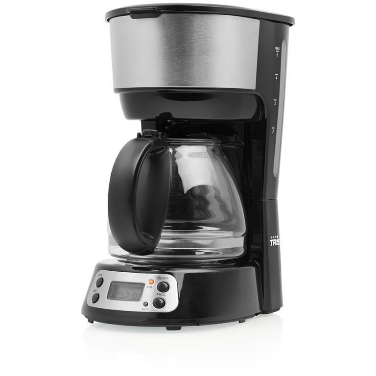 Cafetiera  CM-1284 Coffee Maker, Black/Stainless Steel