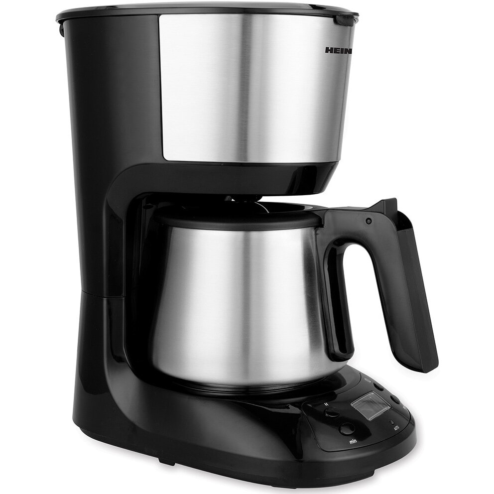 Cafetiera digitala Armoure HCM-D750SSBK, 1.25L, 750W, LCD, Negru/Inox