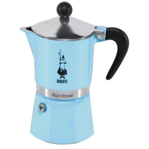 Cafetiera RAINBOW 3TZ albastru deschis