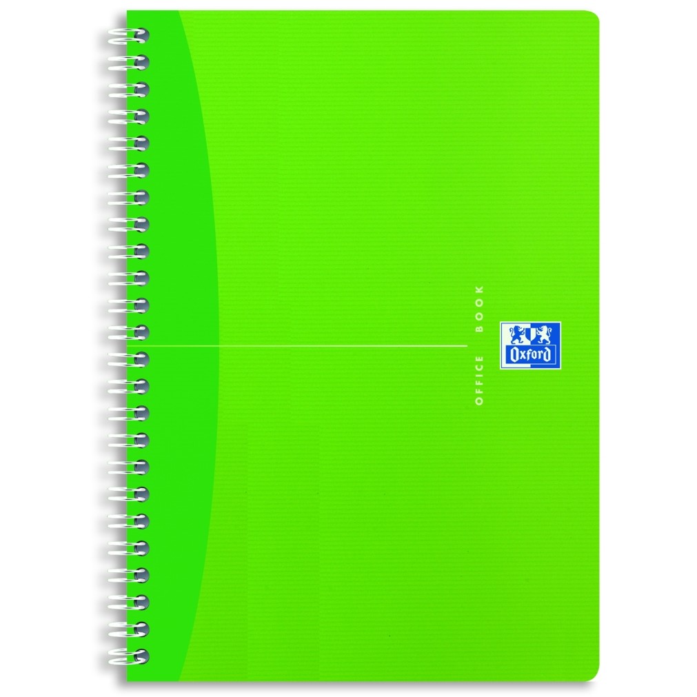 Caiet A5, spirala dubla, 90 file - 90g/mp, coperta PP, Oxford MyColours - dictando