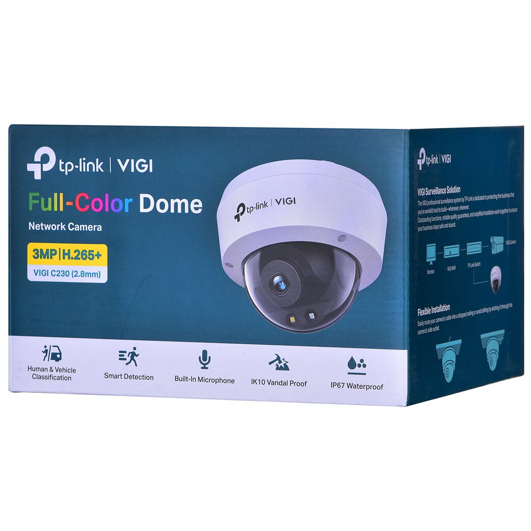 Camera Supraveghere 3MP Dome Exterior Color