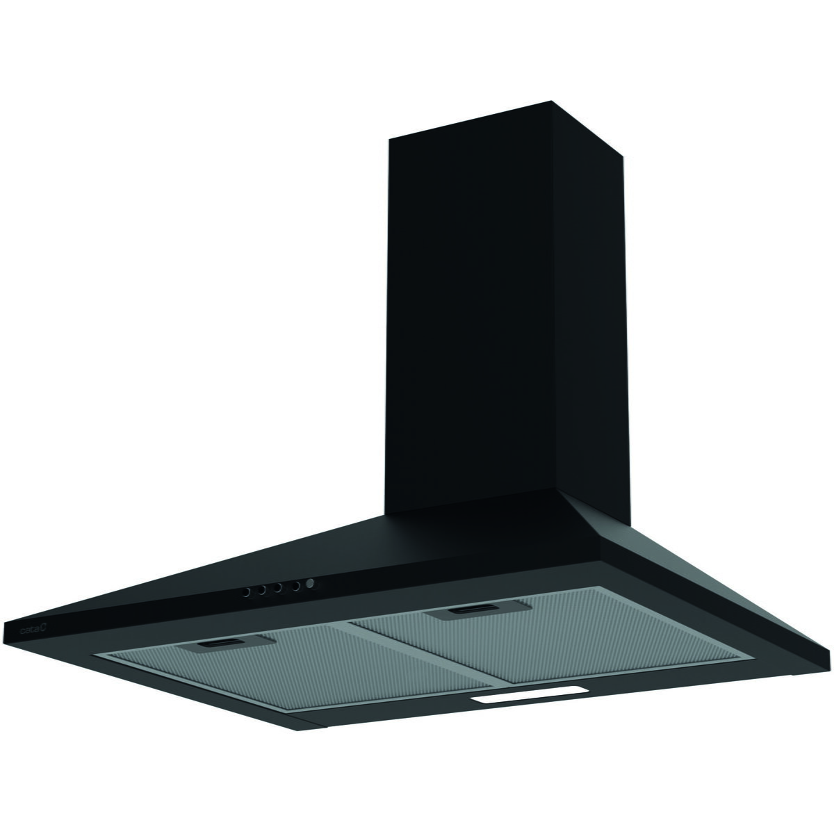 CAMPANA Hood VK 6000 BK, Width 60 cm, A, Max 395 m³/h, LED, Black