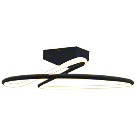 CANDELABRU LED 20W 4000K 25X13CM - NEGRU