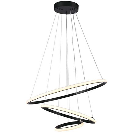 CANDELABRU LED 32W 3000K 60X40X100CM - NEGRU